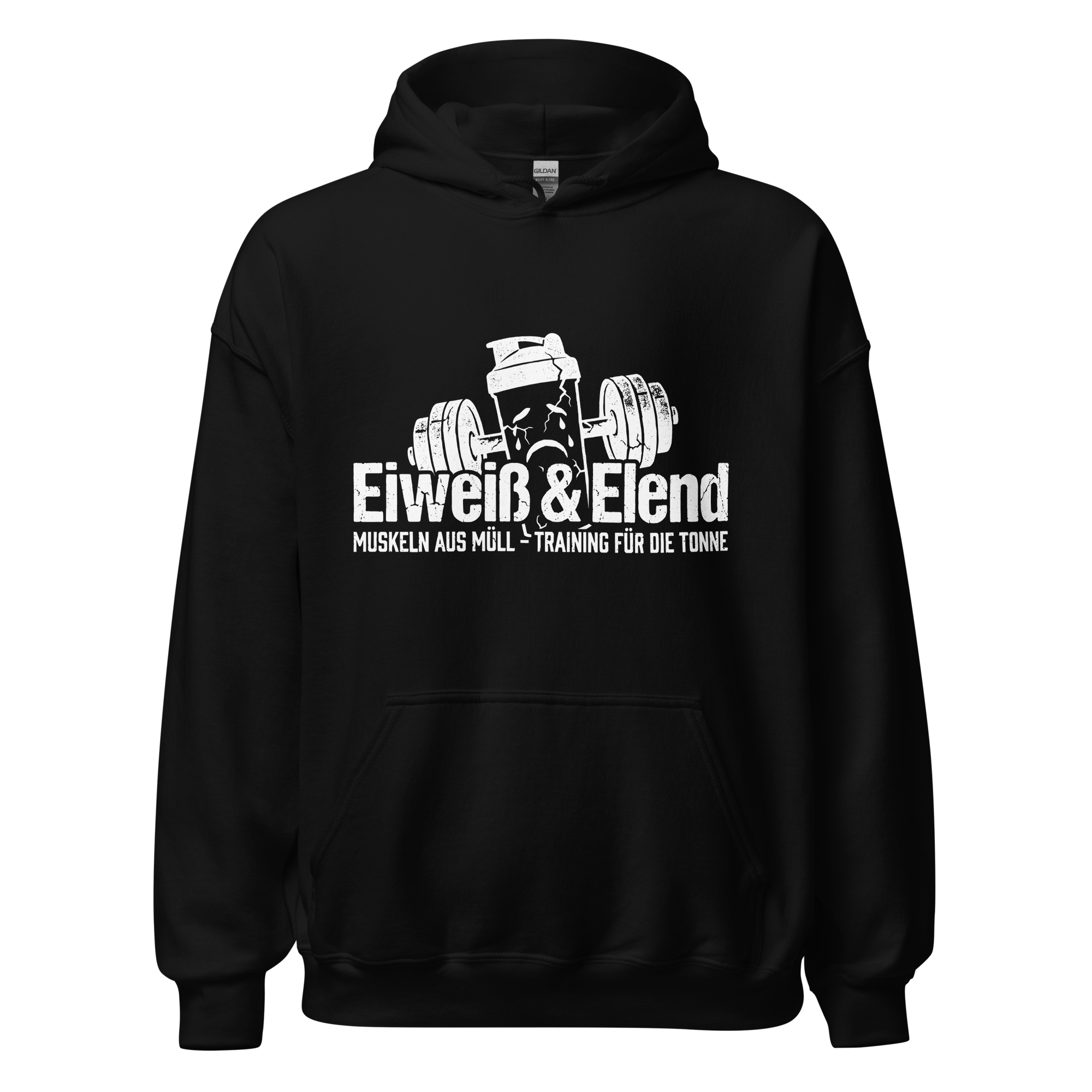 Hoodie "ISOLATION" von Eiweiß & Elend